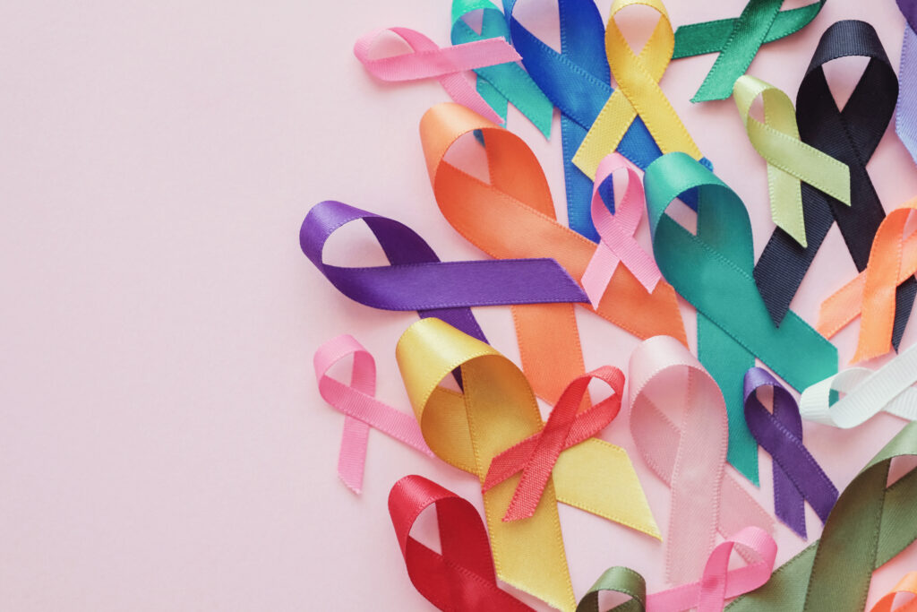 cancer-awareness-colourful-ribbons-world-cancer-day